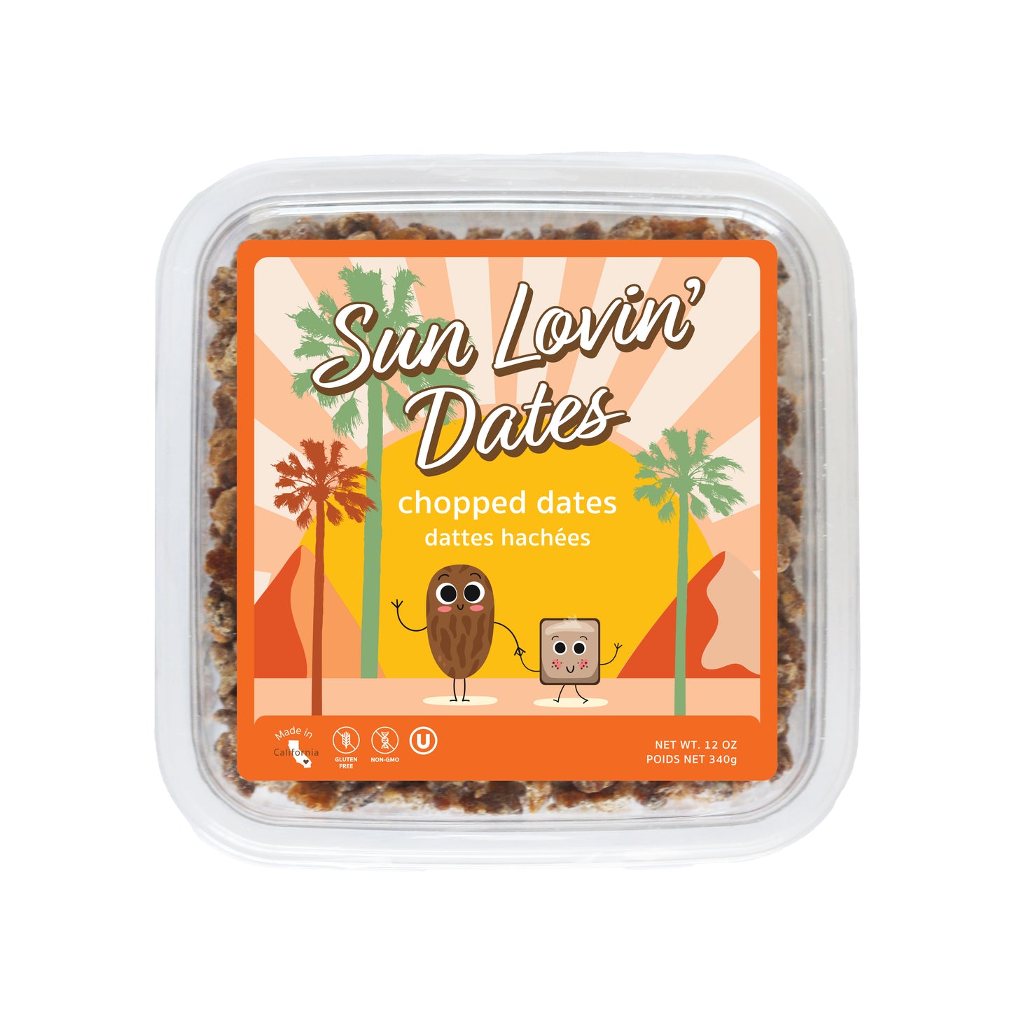 Chopped Dates Tub