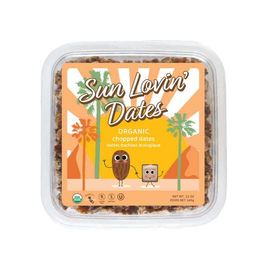 Organic Chopped Dates Tub