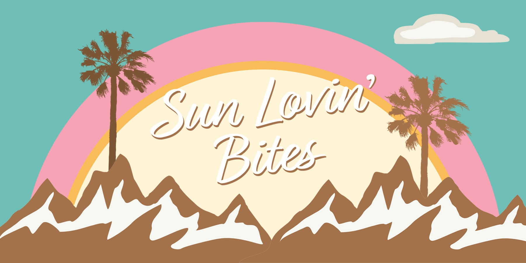 Sun Lovin Bites, date energy bites, banana nut, apple pie, chocolate cherry, and mocha espresso
