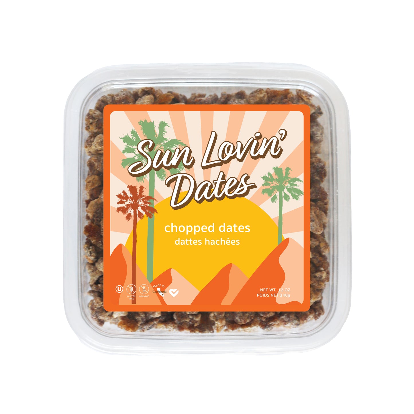 Chopped Dates Tub