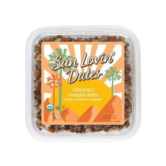 Organic Chopped Dates Tub